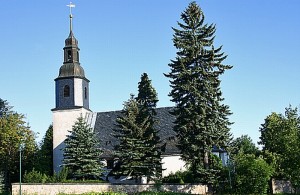 die Kirche in Schellerhau